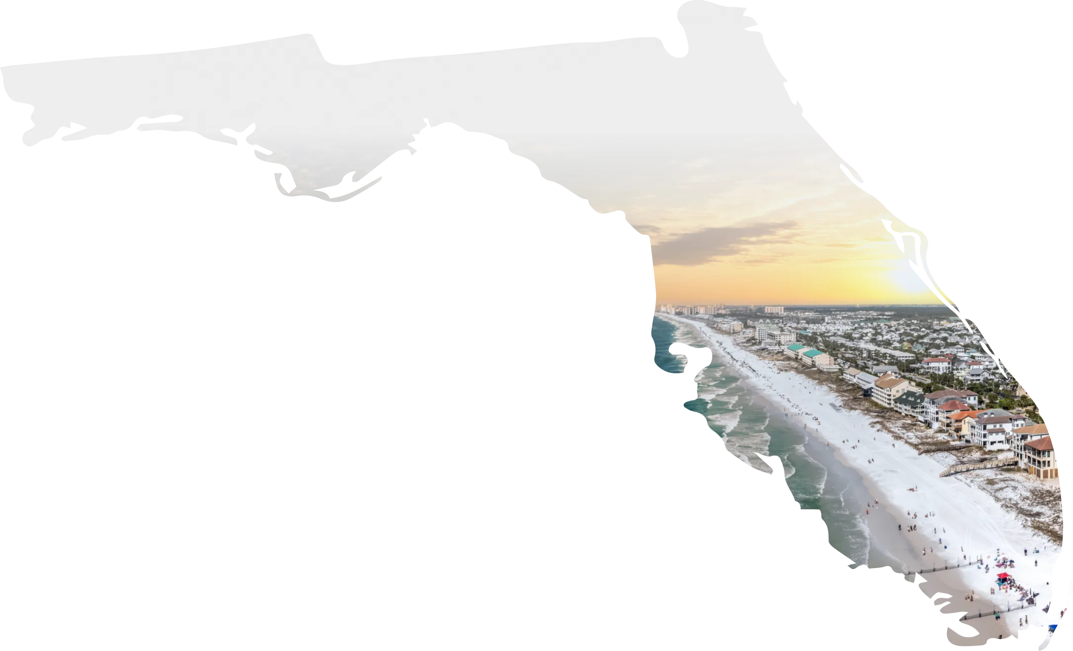 Map of the Tampa Bay counties Weather Tite serves